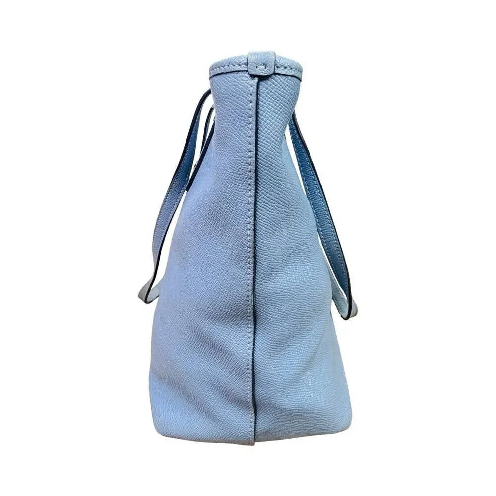 COACH Blue Leather City Zip Tote Bag - M1723-F58846 - Picture 2 of 13